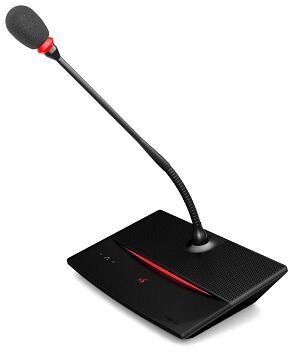 MICROPHONE WITH BASE AND SPEAKER ( CHAIRMAN UNIT ) TELEVIC D-CERNO C