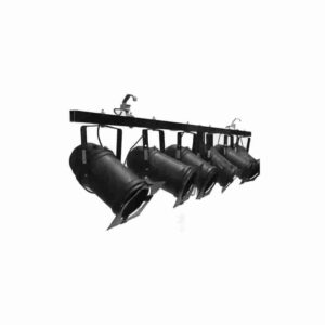 PROJECTOR PAR64 BLACK 6-BAR