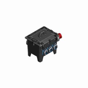 PDU RUBBER CEE 63A IN -> 3 X SCHUKO + 2X CEE 32A OUT   IP67
