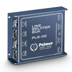 LINE SPLITTER XLR 2 CHANNEL PALMER